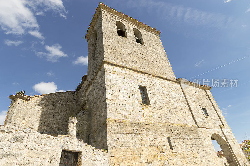 Hornillos del Camino church, Burgos, Santiago de compostela路